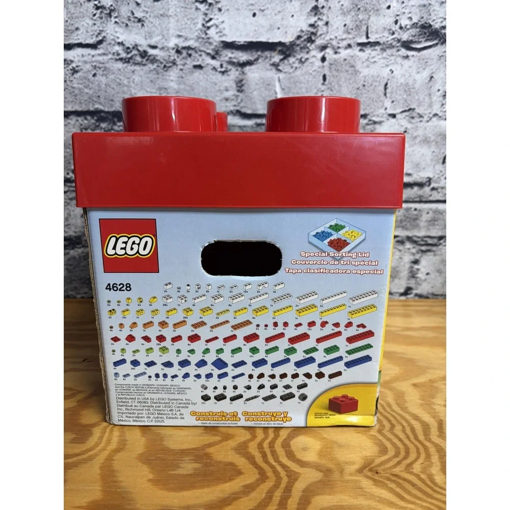 LEGO Bricks & More 4628‎ Fun With Bricks Storage Box & Sorting Lid Only Red